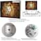 Designart Path To Sunlight In Autumn Forest Rectangular Wall Clock